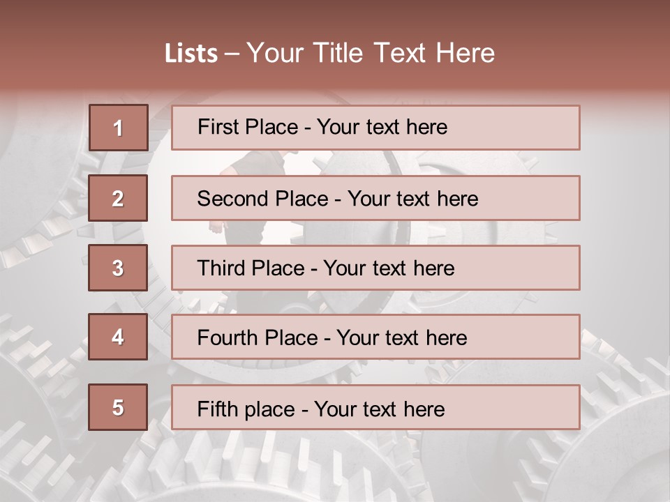 Dirty Old Casual PowerPoint Template