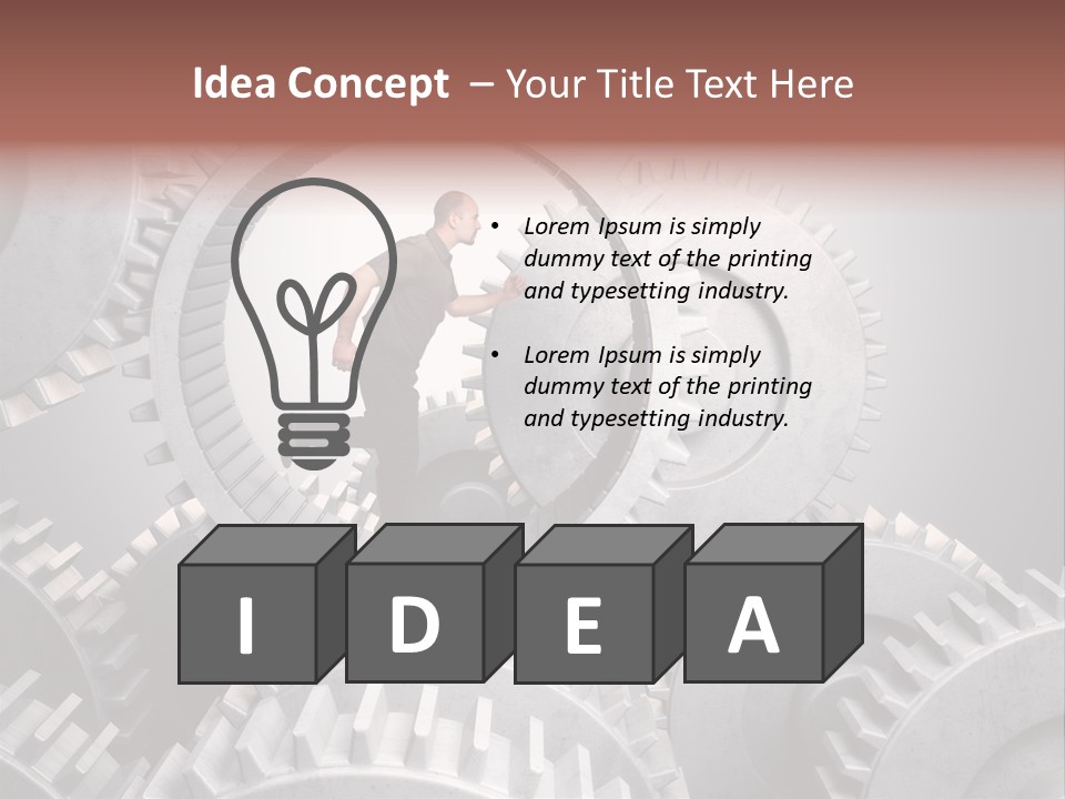 Dirty Old Casual PowerPoint Template