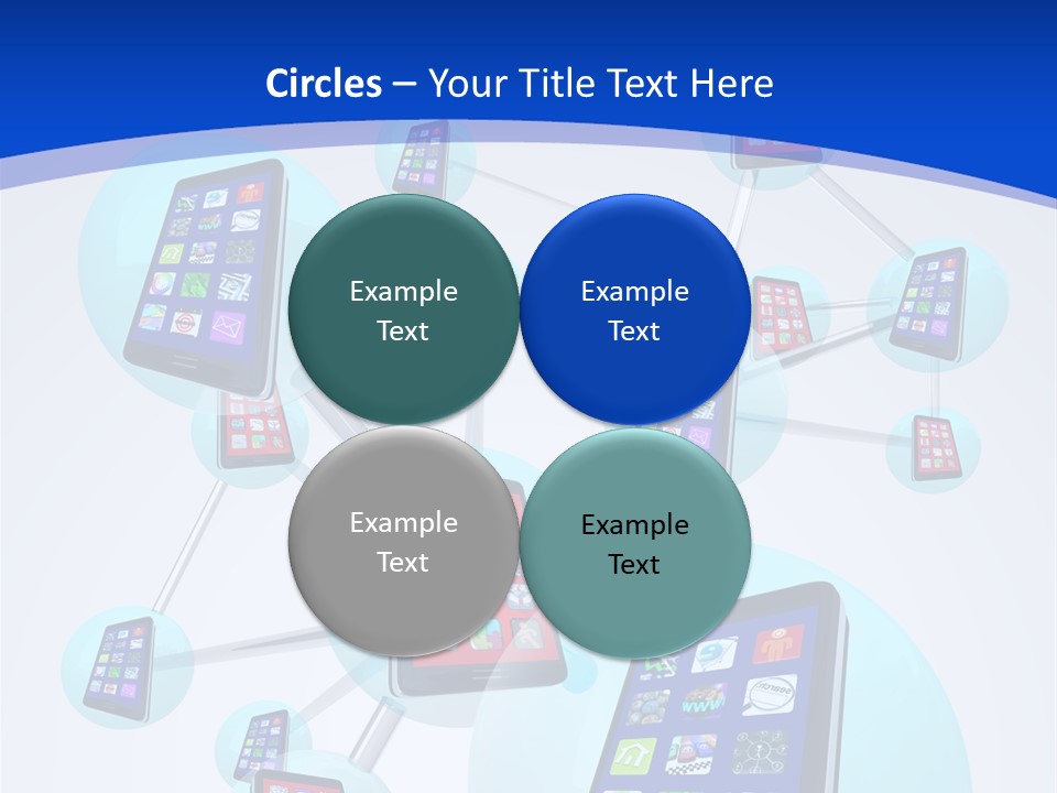 Text Telephones New PowerPoint Template