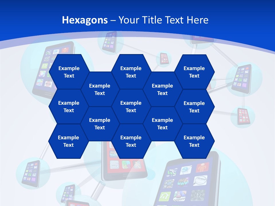 Text Telephones New PowerPoint Template