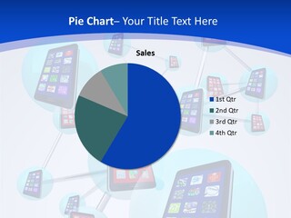 Text Telephones New PowerPoint Template