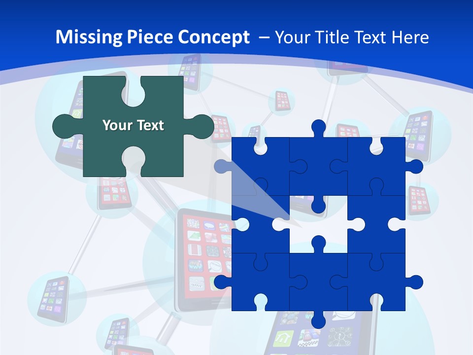Text Telephones New PowerPoint Template