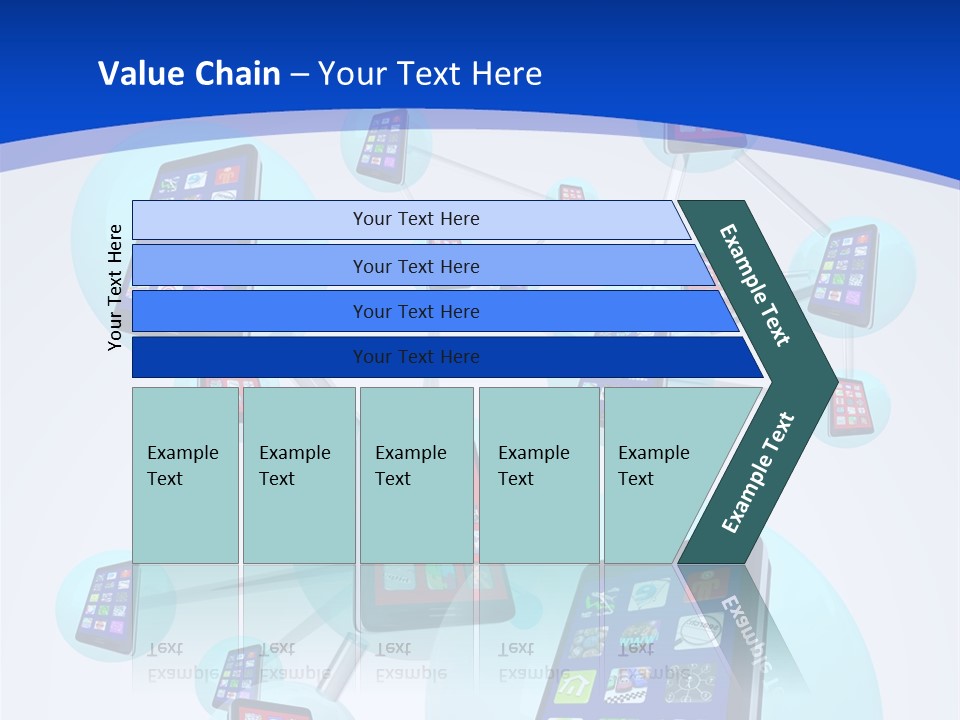 Text Telephones New PowerPoint Template