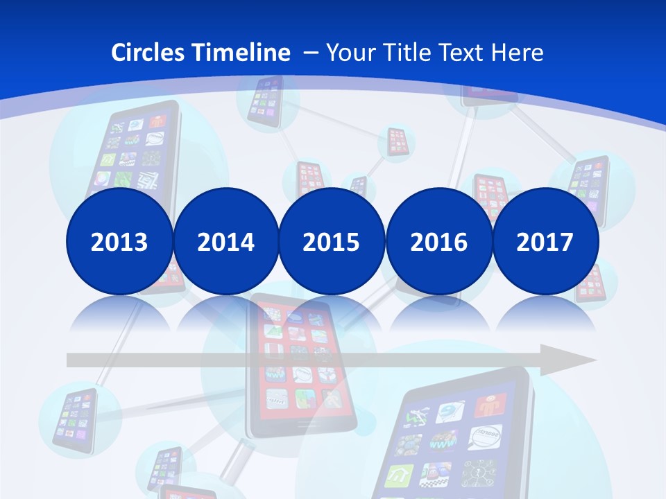 Text Telephones New PowerPoint Template