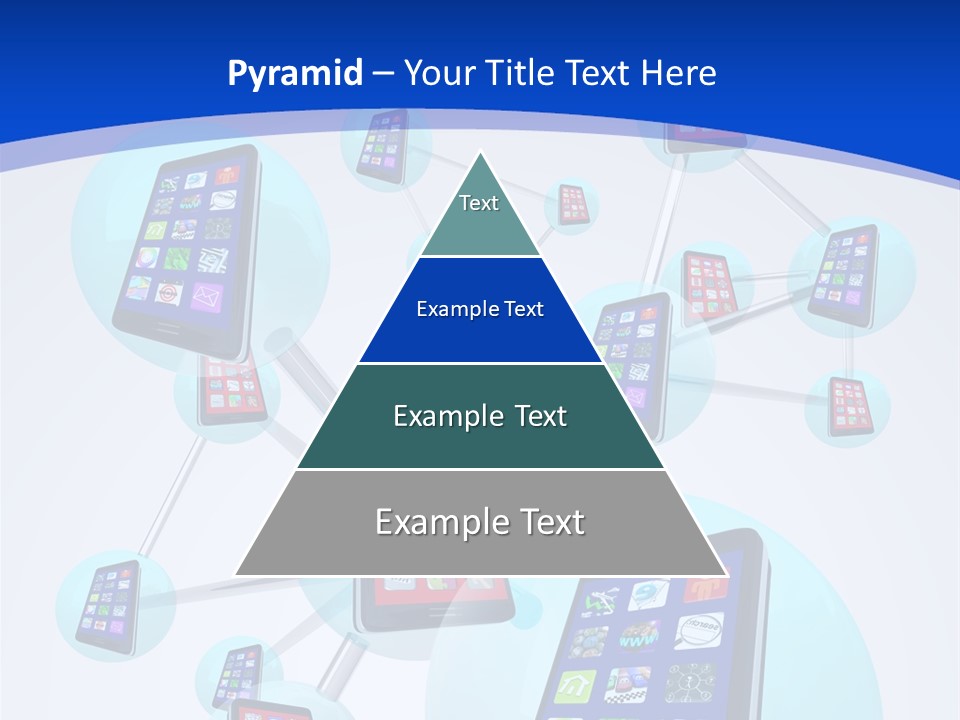 Text Telephones New PowerPoint Template