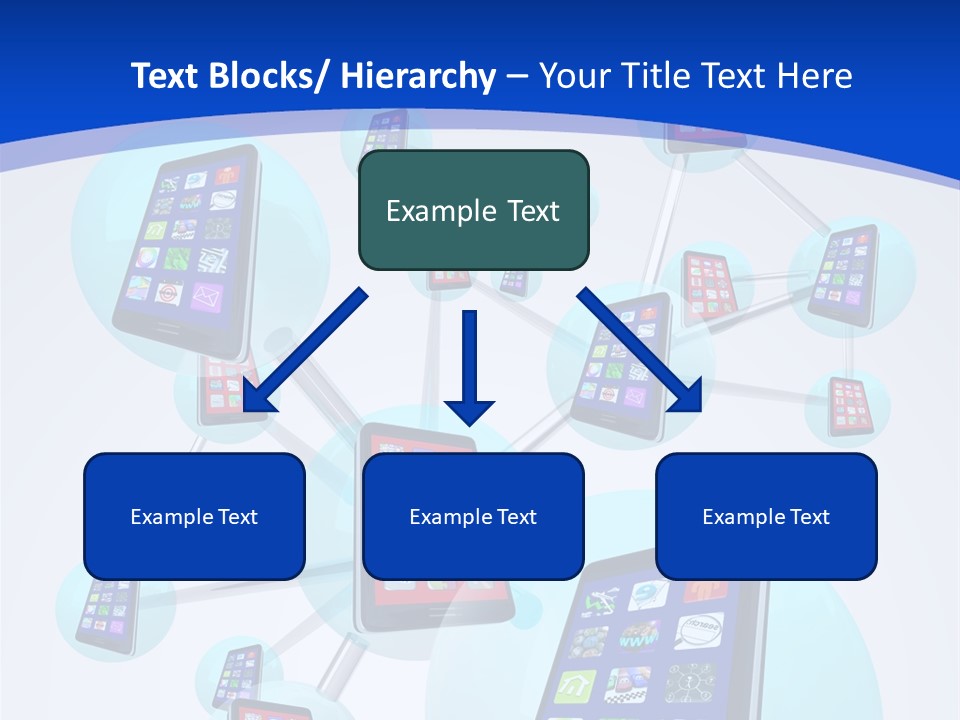Text Telephones New PowerPoint Template