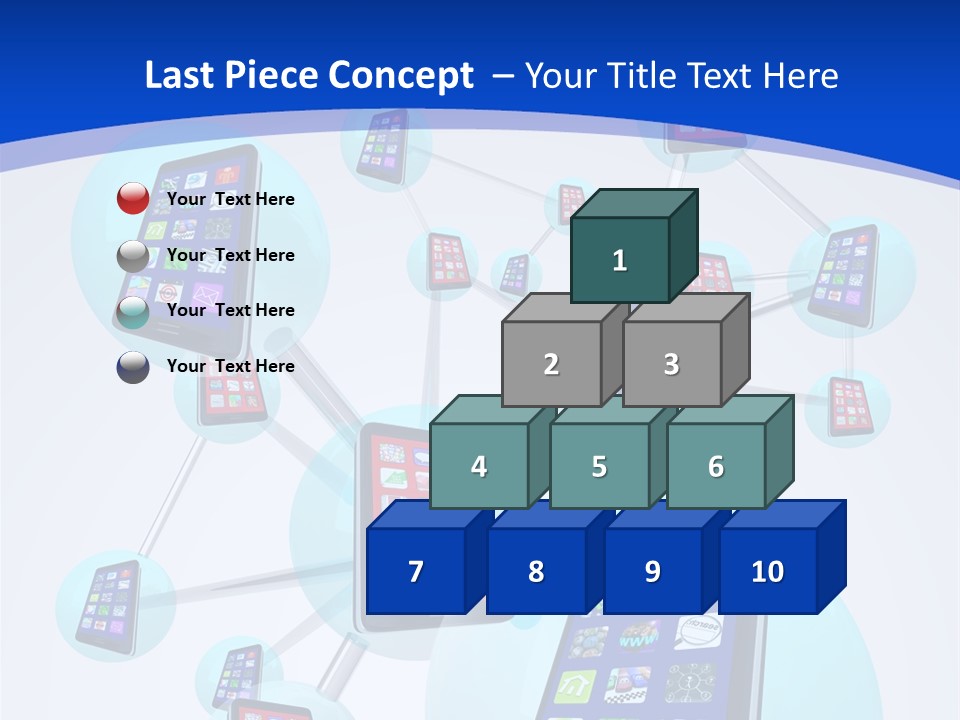 Text Telephones New PowerPoint Template