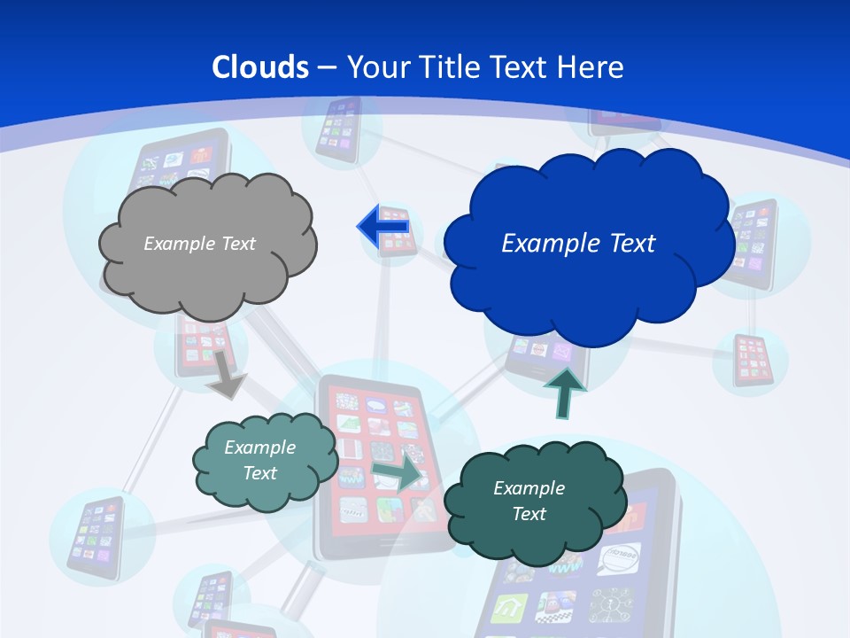 Text Telephones New PowerPoint Template