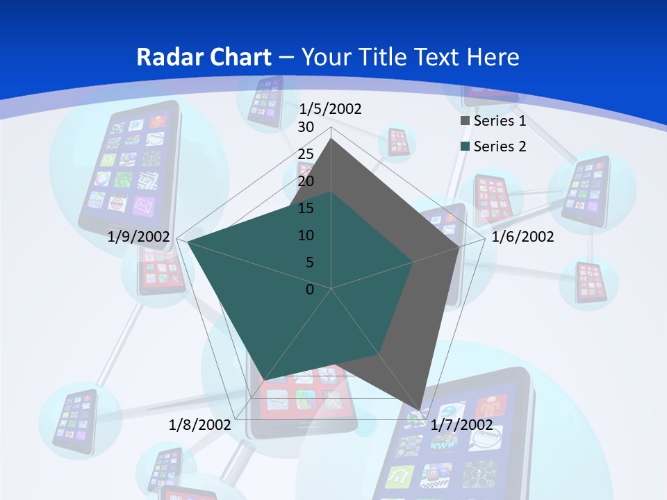 Text Telephones New PowerPoint Template