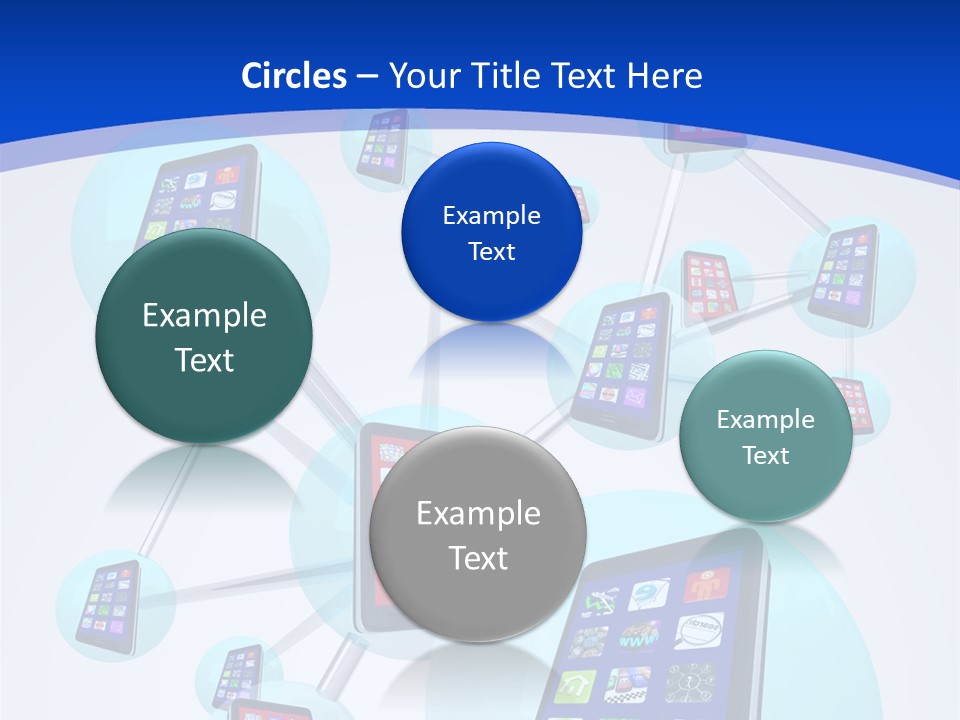 Text Telephones New PowerPoint Template