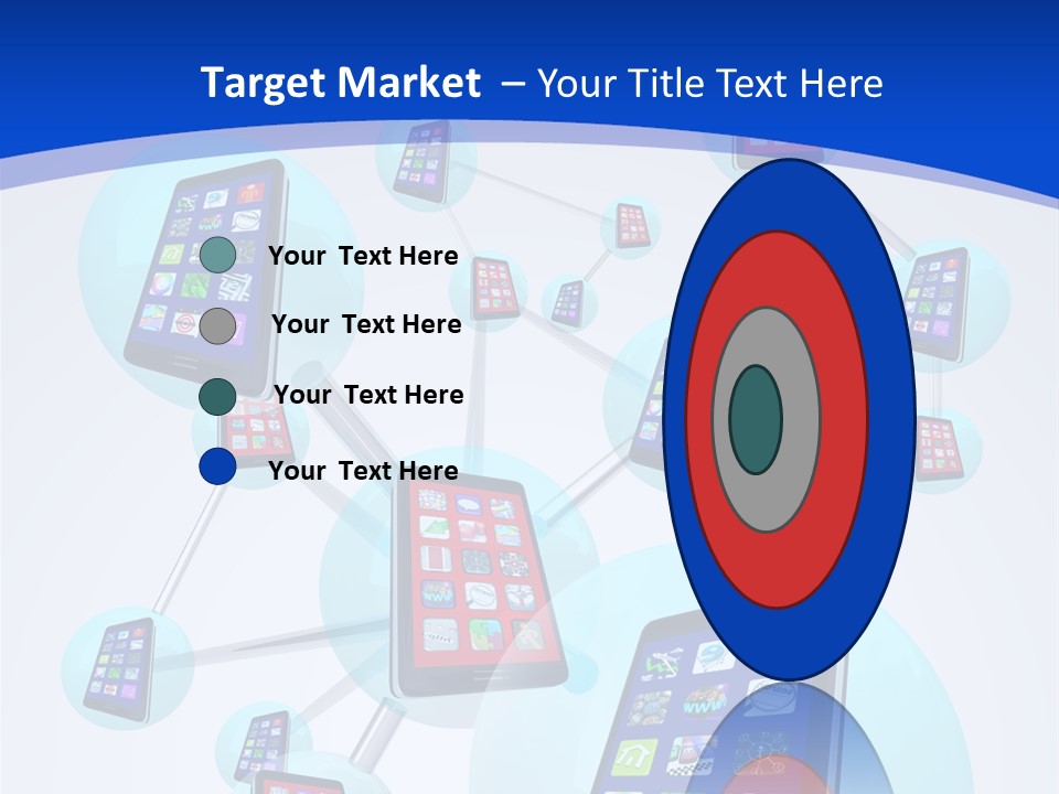 Text Telephones New PowerPoint Template