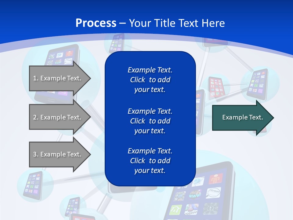 Text Telephones New PowerPoint Template