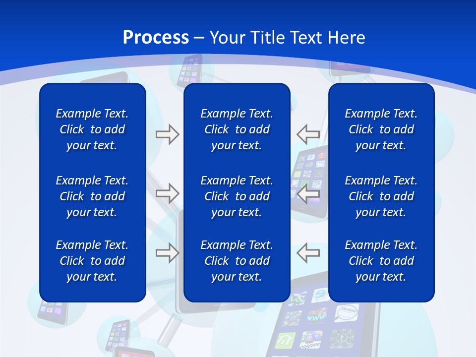 Text Telephones New PowerPoint Template