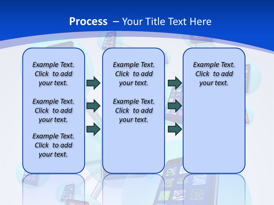Text Telephones New PowerPoint Template