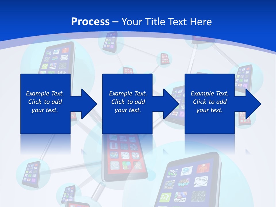 Text Telephones New PowerPoint Template