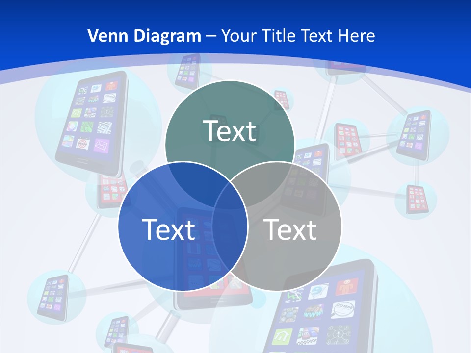 Text Telephones New PowerPoint Template