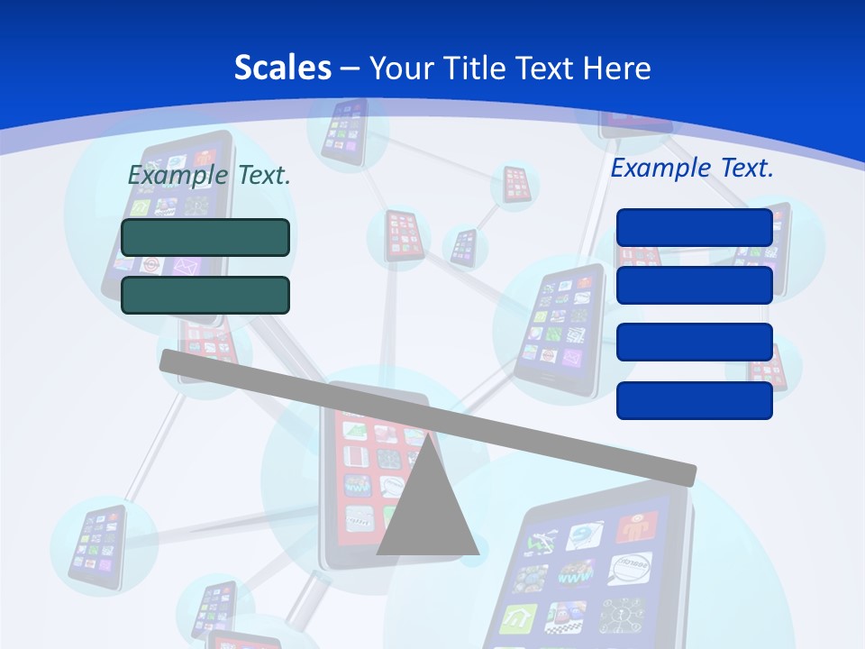 Text Telephones New PowerPoint Template