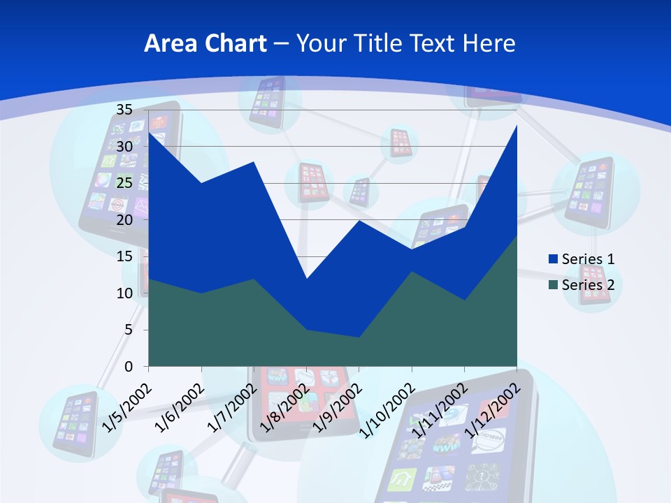 Text Telephones New PowerPoint Template