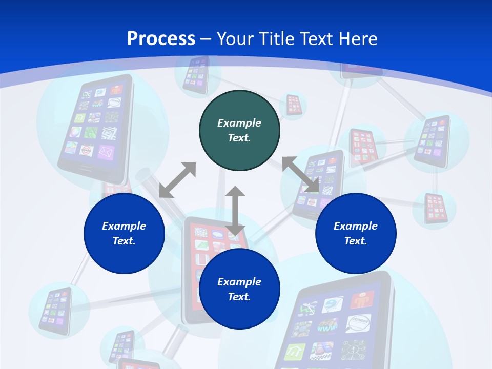 Text Telephones New PowerPoint Template
