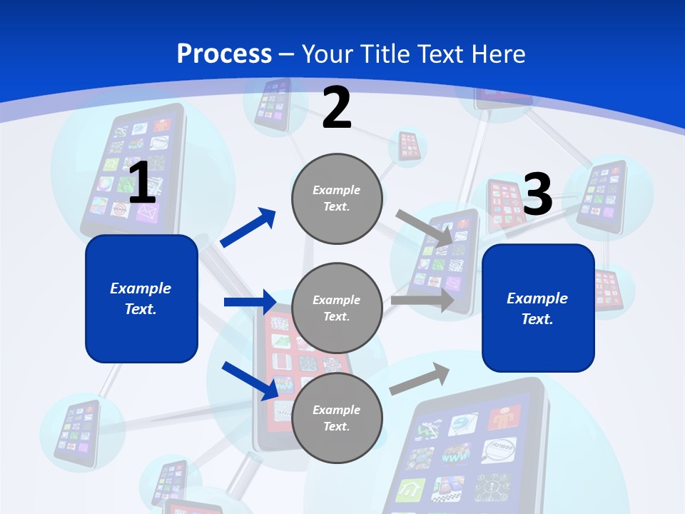 Text Telephones New PowerPoint Template