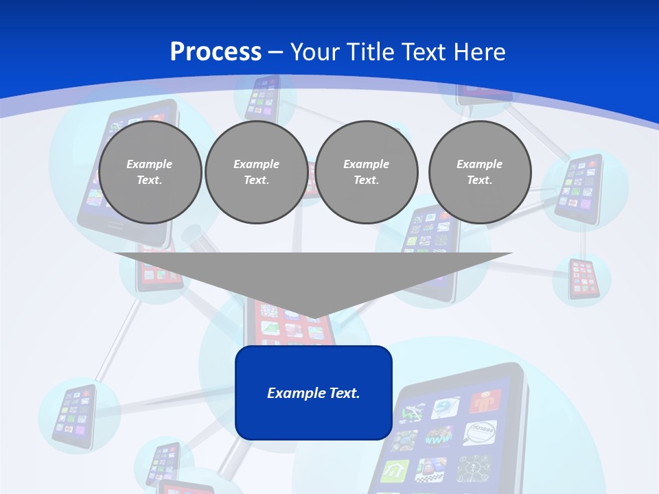 Text Telephones New PowerPoint Template