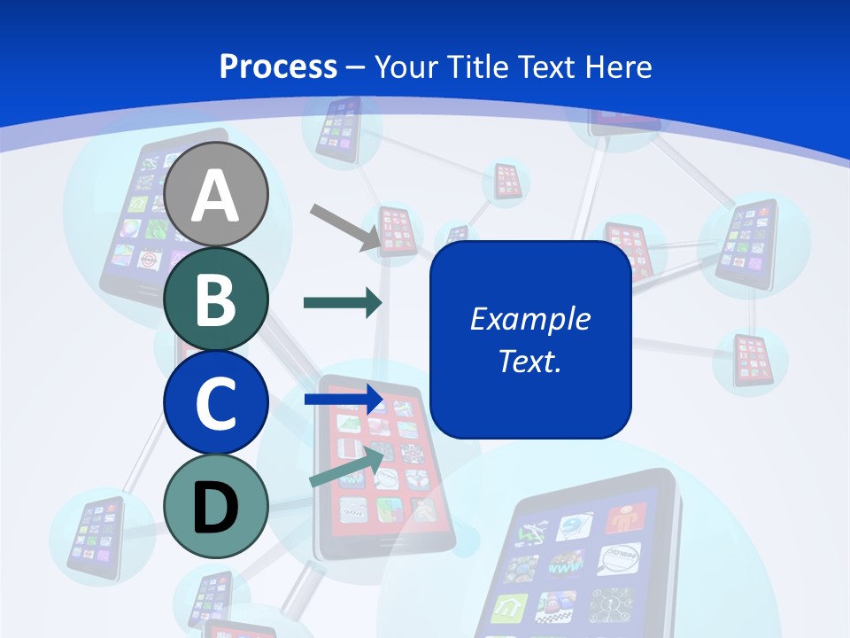 Text Telephones New PowerPoint Template