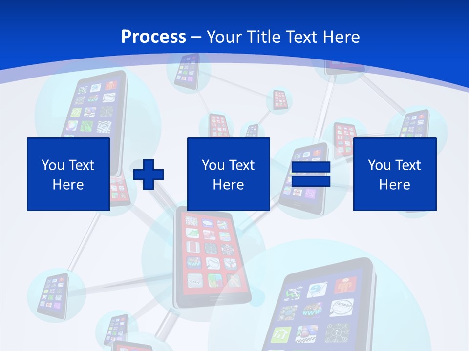 Text Telephones New PowerPoint Template