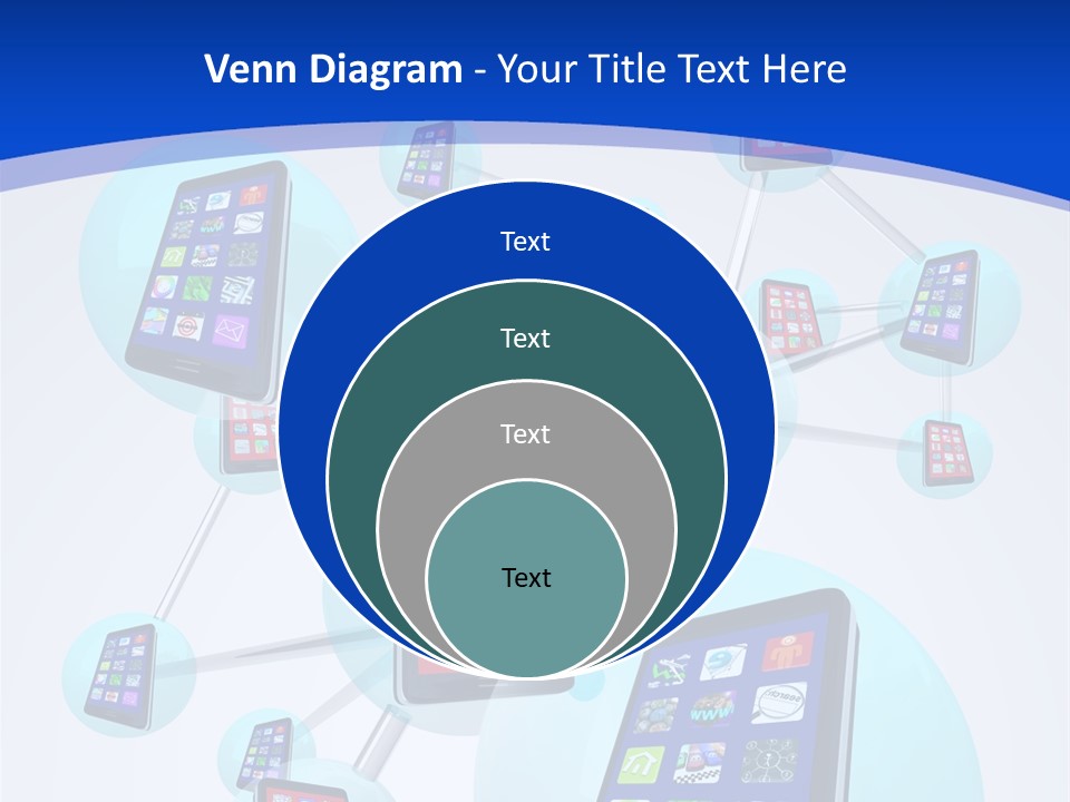 Text Telephones New PowerPoint Template