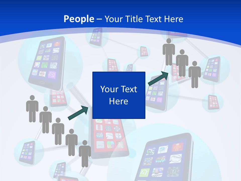 Text Telephones New PowerPoint Template
