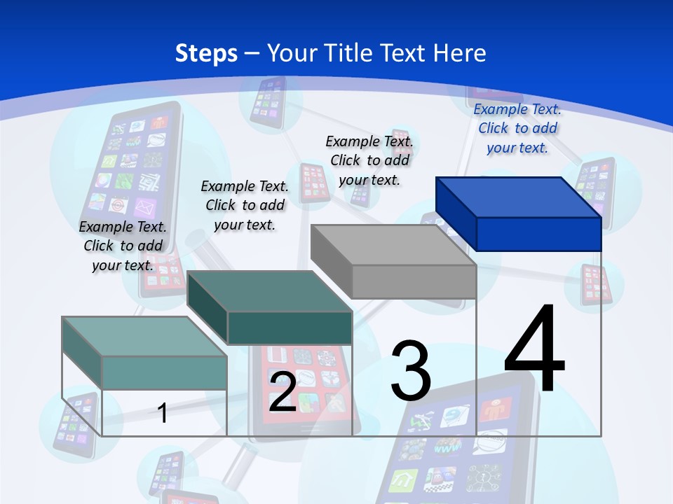 Text Telephones New PowerPoint Template