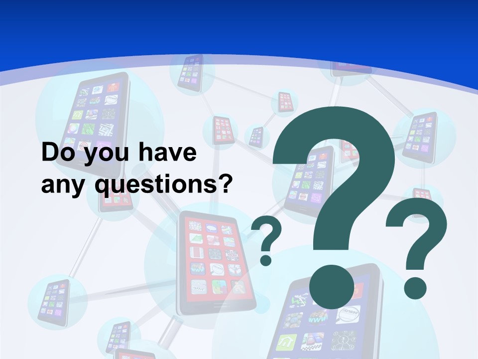 Text Telephones New PowerPoint Template