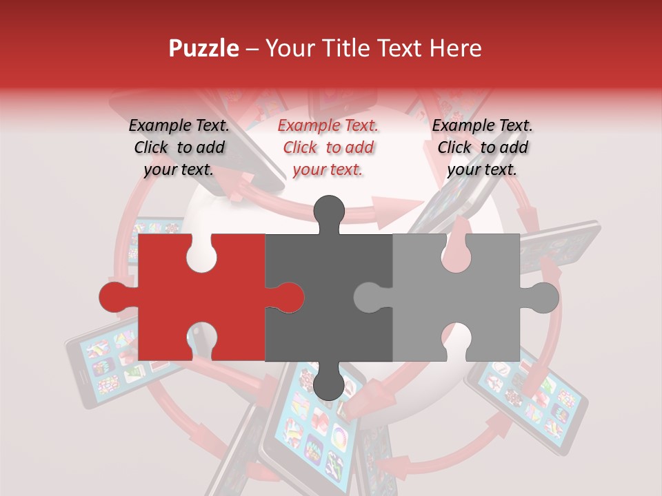 Download Smart Phone Merchandise PowerPoint Template