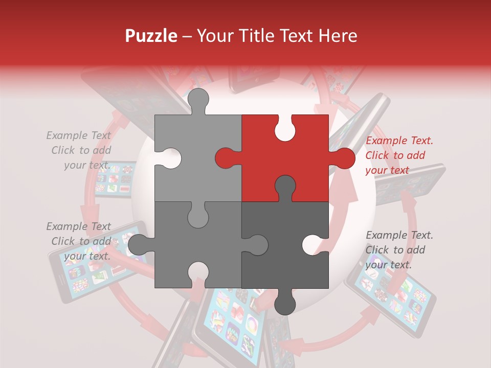 Download Smart Phone Merchandise PowerPoint Template