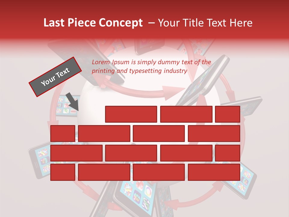 Download Smart Phone Merchandise PowerPoint Template