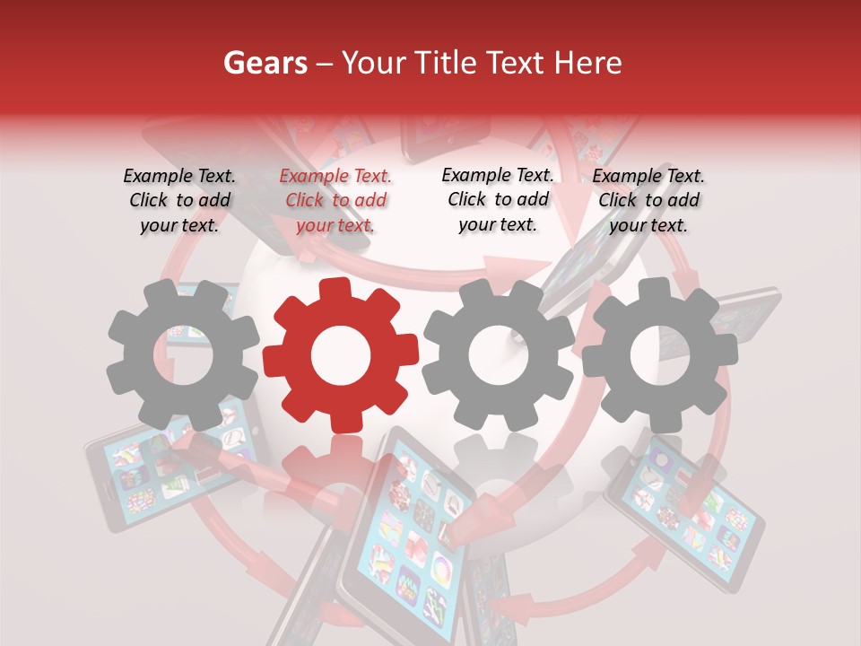 Download Smart Phone Merchandise PowerPoint Template