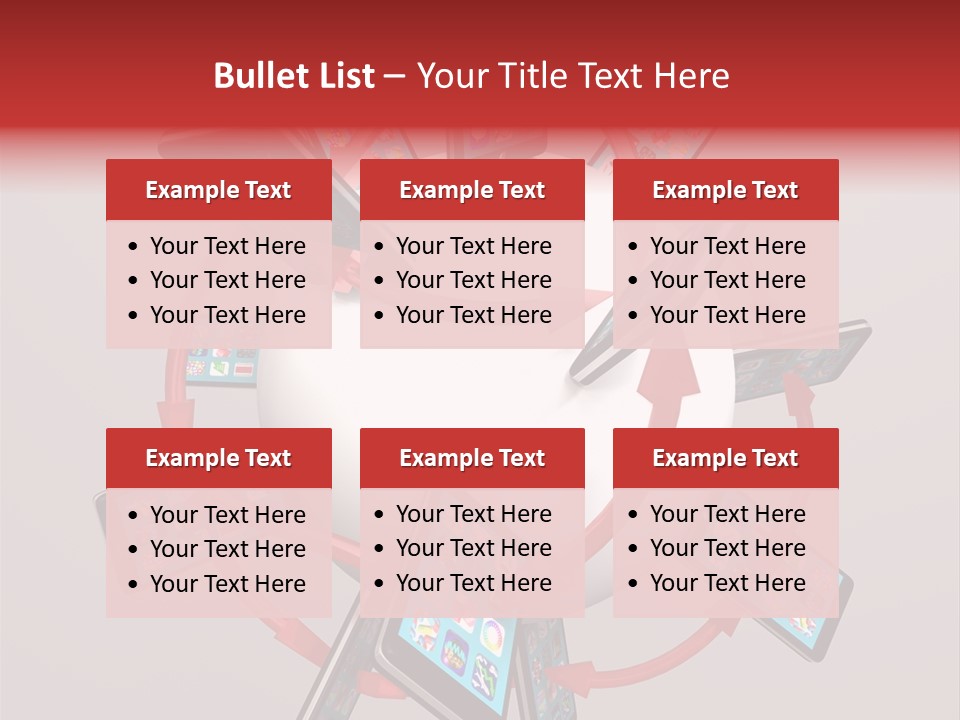 Download Smart Phone Merchandise PowerPoint Template