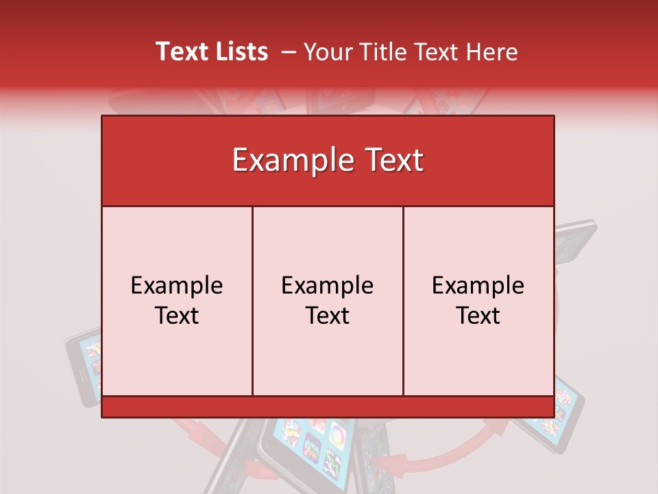Download Smart Phone Merchandise PowerPoint Template