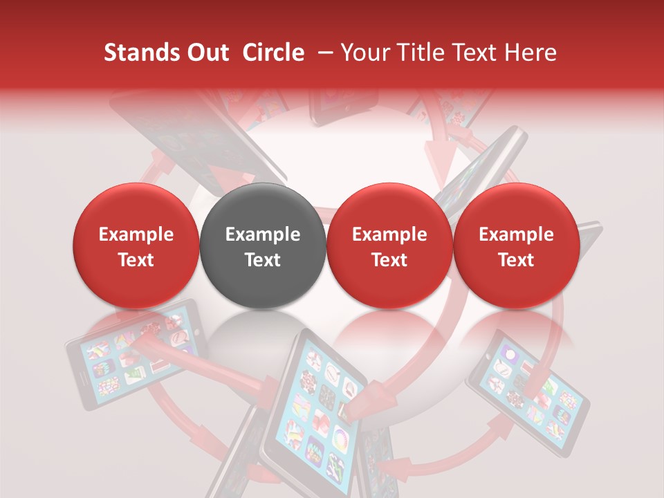 Download Smart Phone Merchandise PowerPoint Template