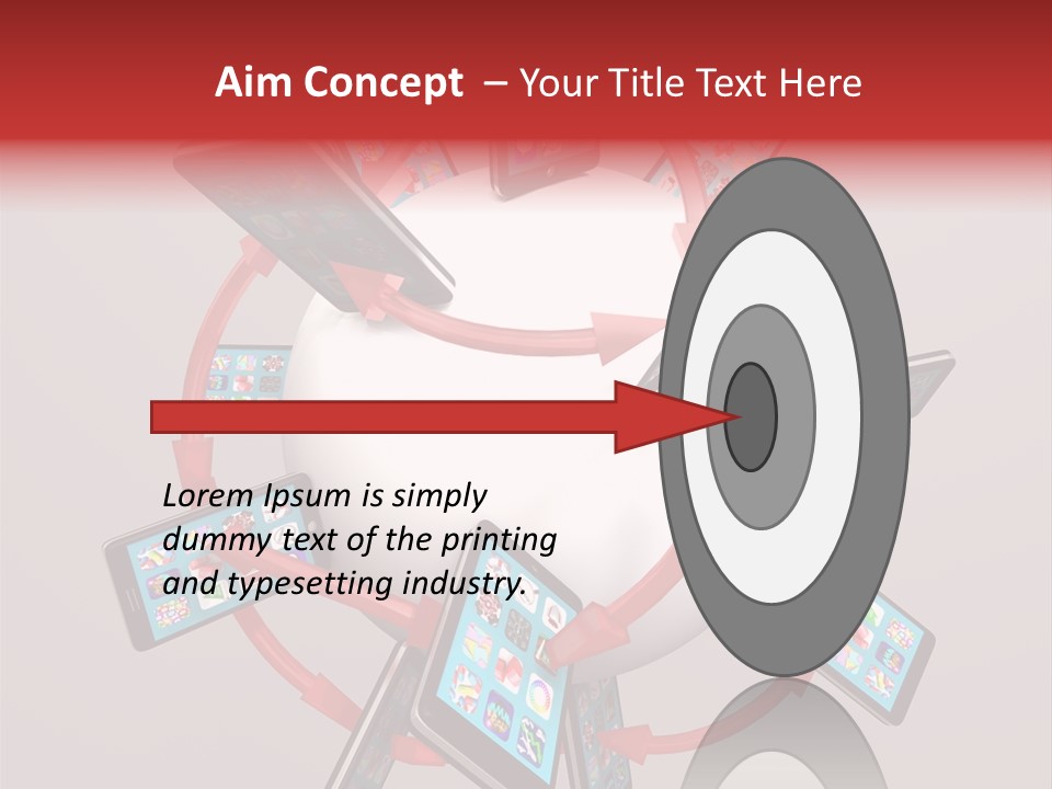 Download Smart Phone Merchandise PowerPoint Template