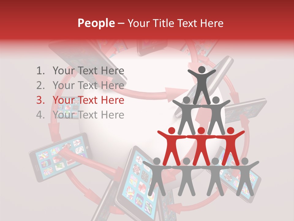 Download Smart Phone Merchandise PowerPoint Template