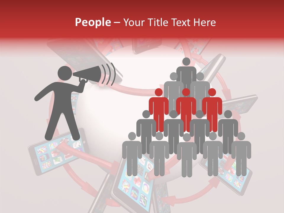 Download Smart Phone Merchandise PowerPoint Template