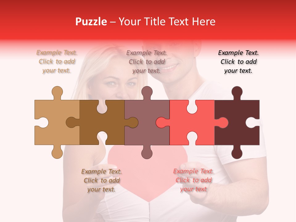 Person Affection Couple PowerPoint Template