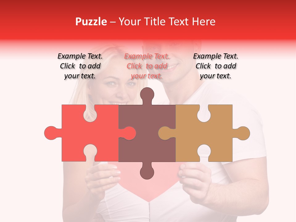 Person Affection Couple PowerPoint Template