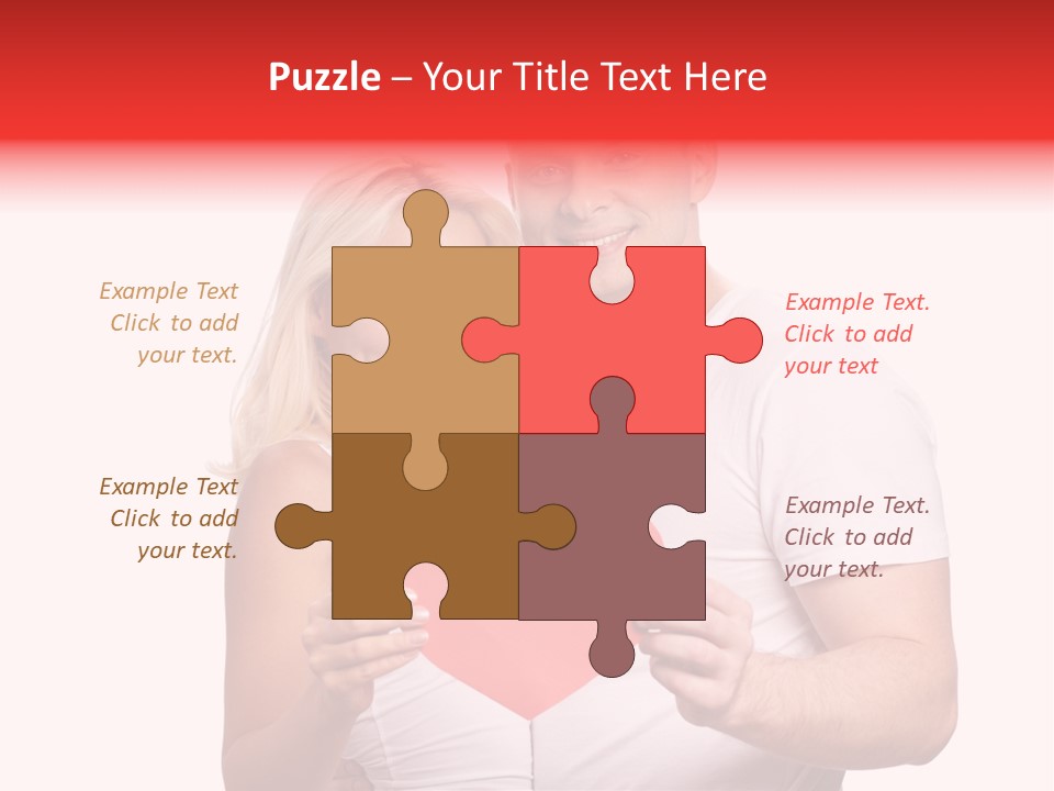 Person Affection Couple PowerPoint Template