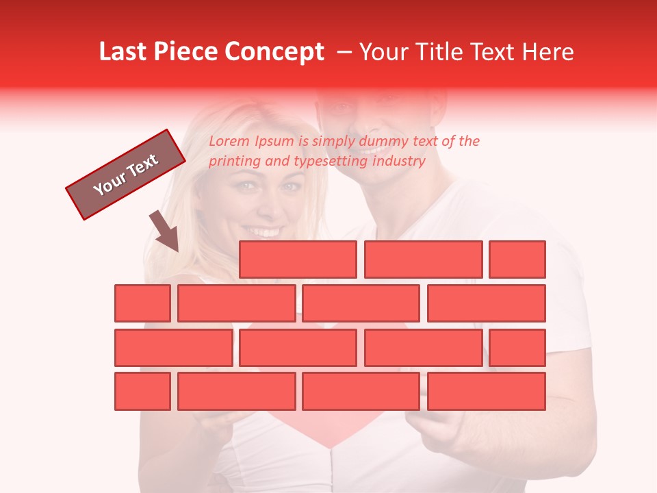 Person Affection Couple PowerPoint Template