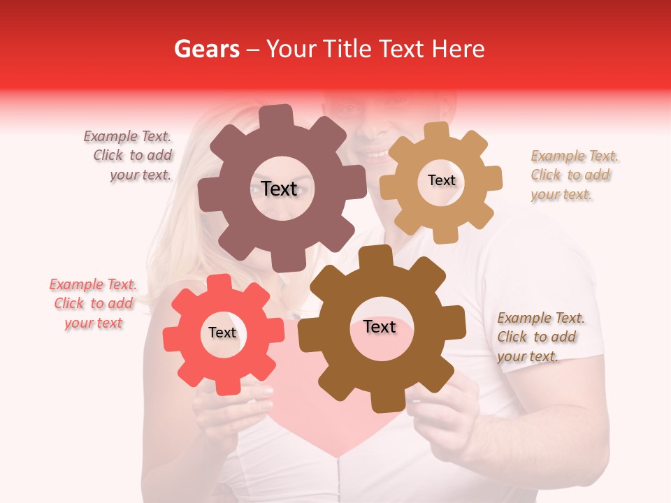 Person Affection Couple PowerPoint Template