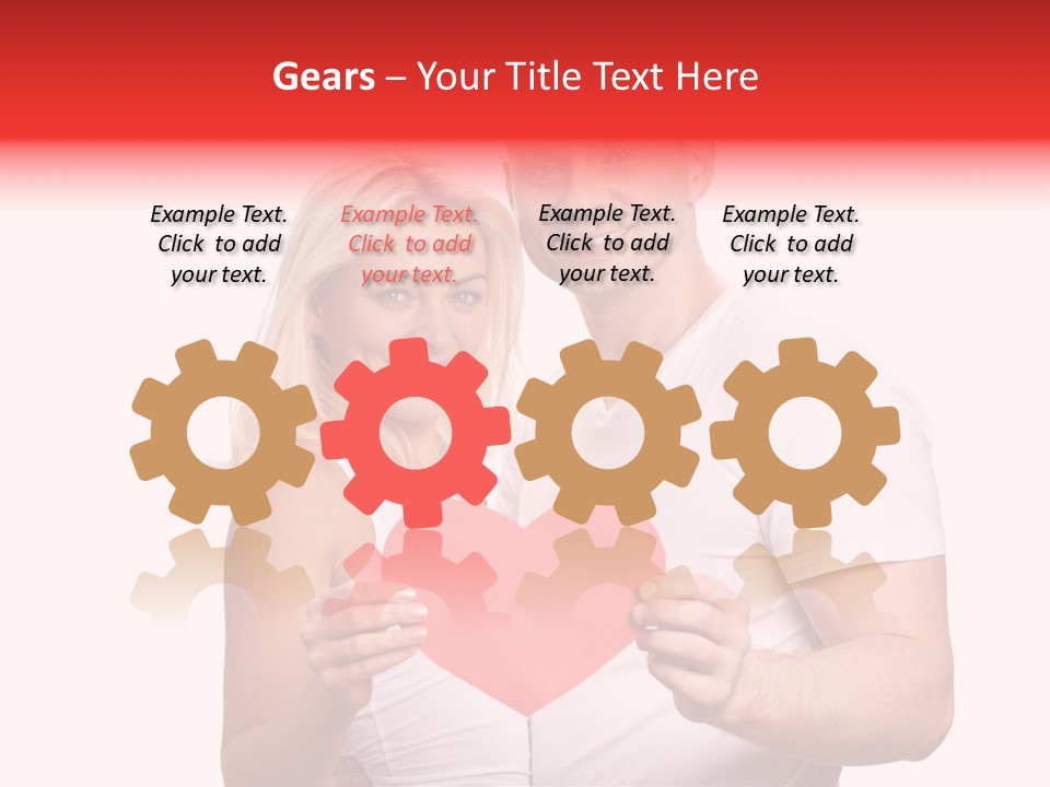 Person Affection Couple PowerPoint Template