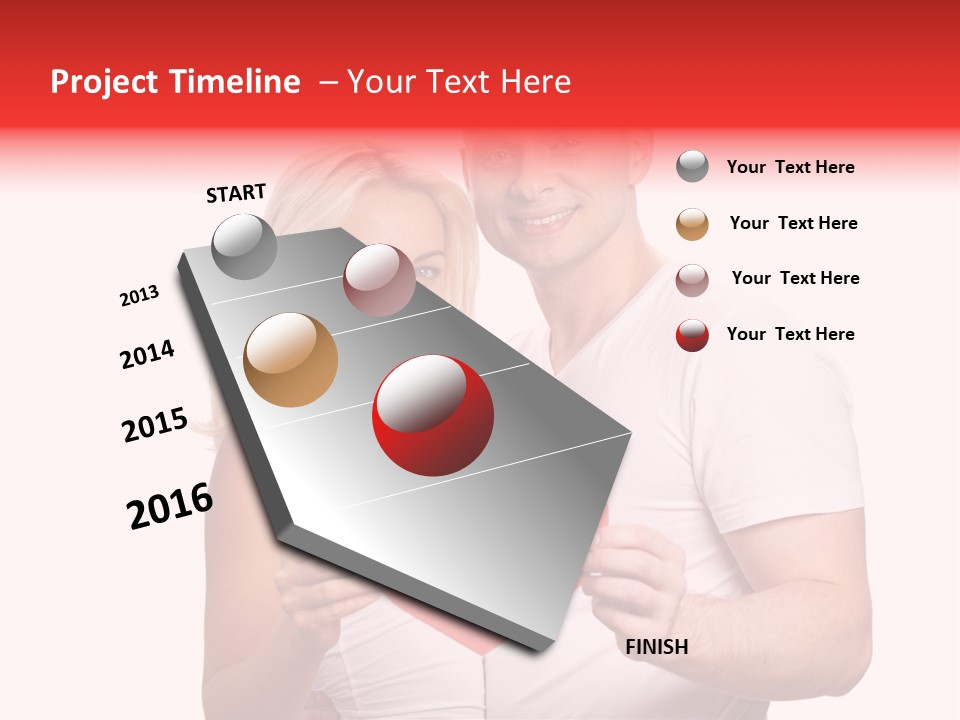 Person Affection Couple PowerPoint Template