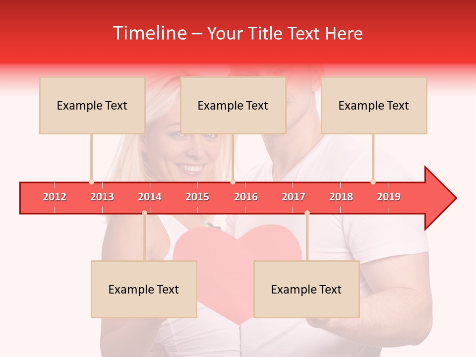 Person Affection Couple PowerPoint Template