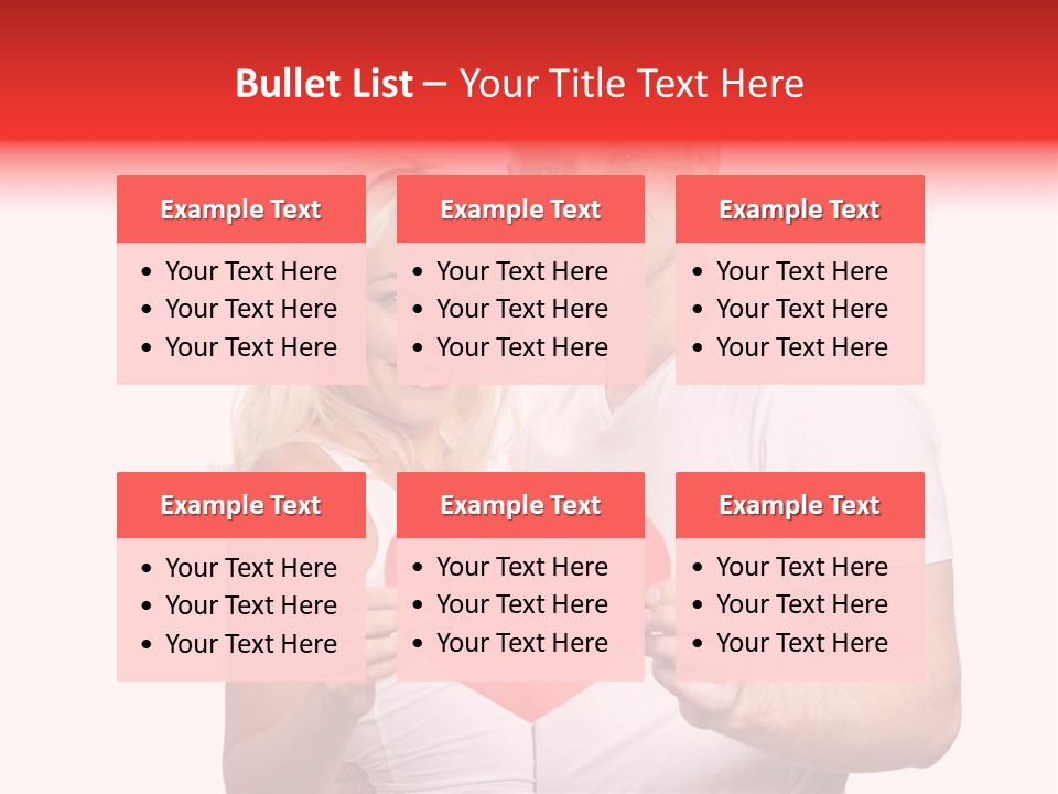 Person Affection Couple PowerPoint Template